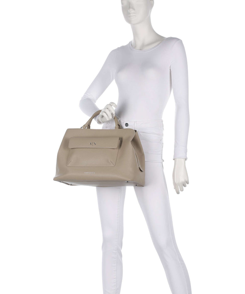 Armani Exchange Nicole L Handbag sand