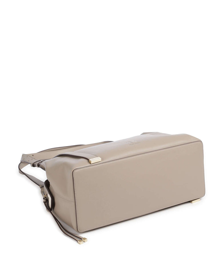 Armani Exchange Alice M Hobo bag sand