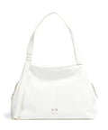 Armani Exchange Alice M Hobo bag off white