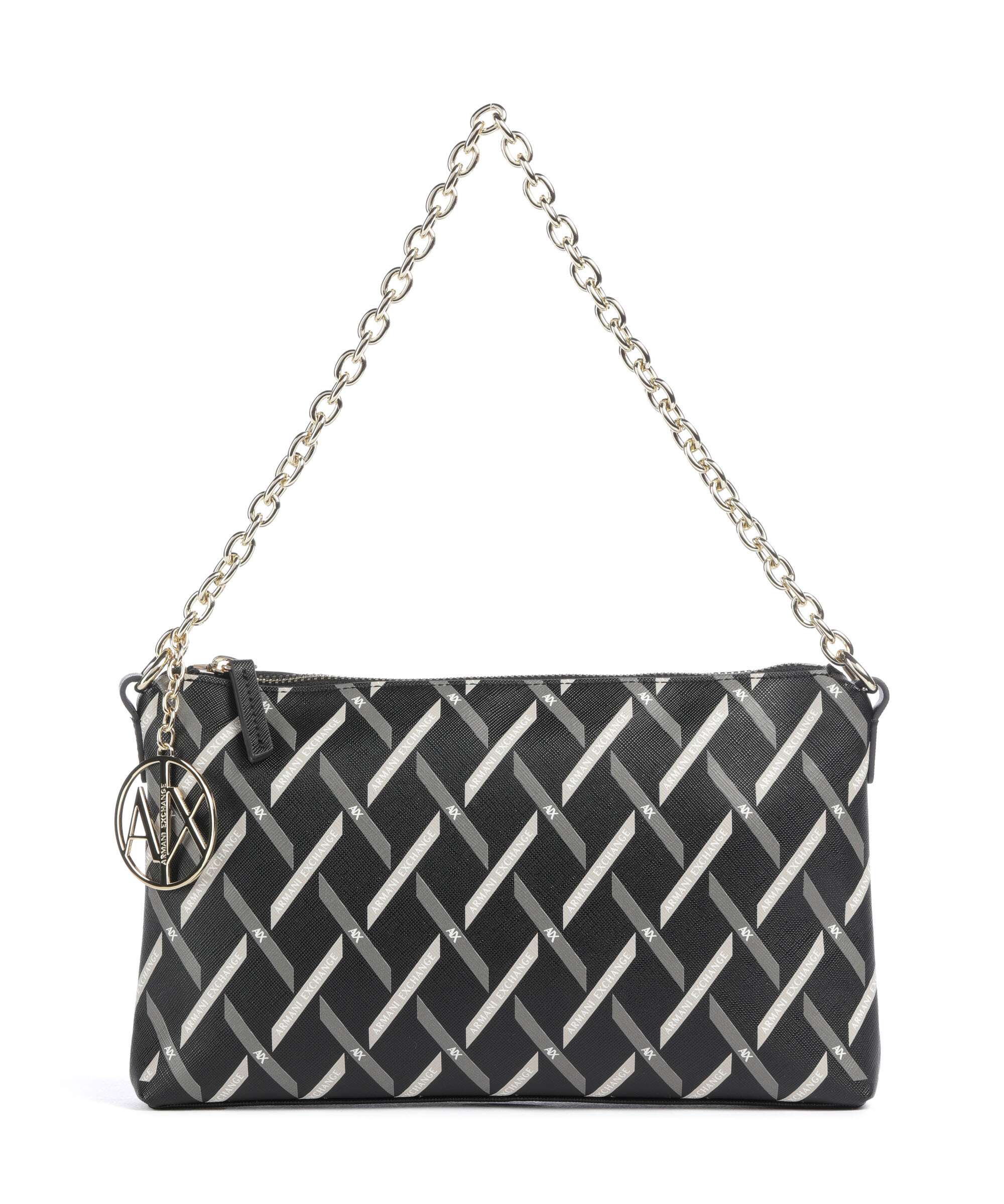 Armani Exchange Gynger Logo Shoulder bag black