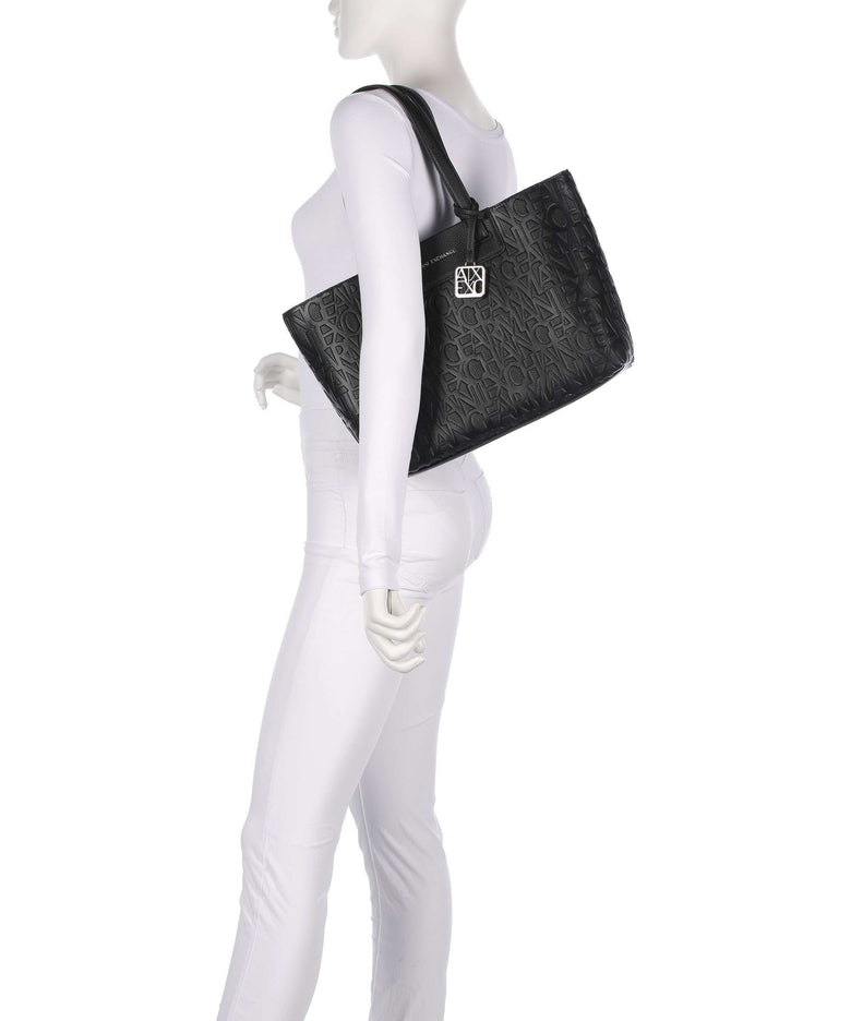 Armani Exchange Liz M Tote bag black