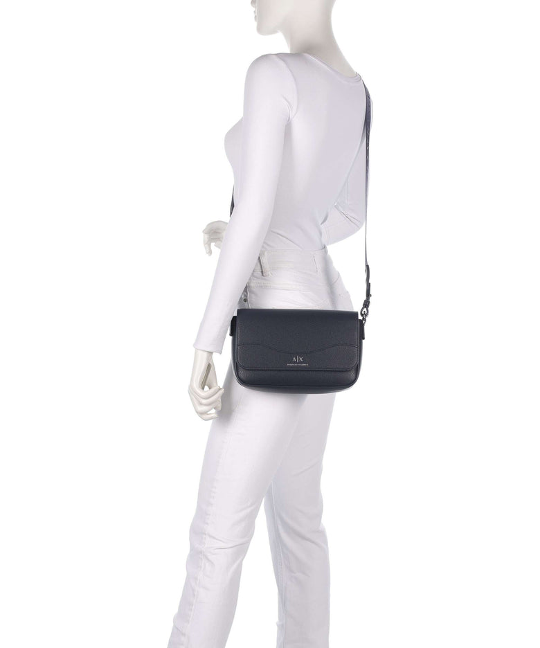 Armani Exchange Wave Crossbody bag sky captain