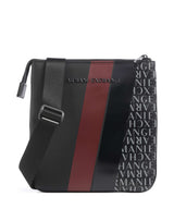 Armani Exchange Dylan Bolsa tiracolo black/pomegranate/black shiny