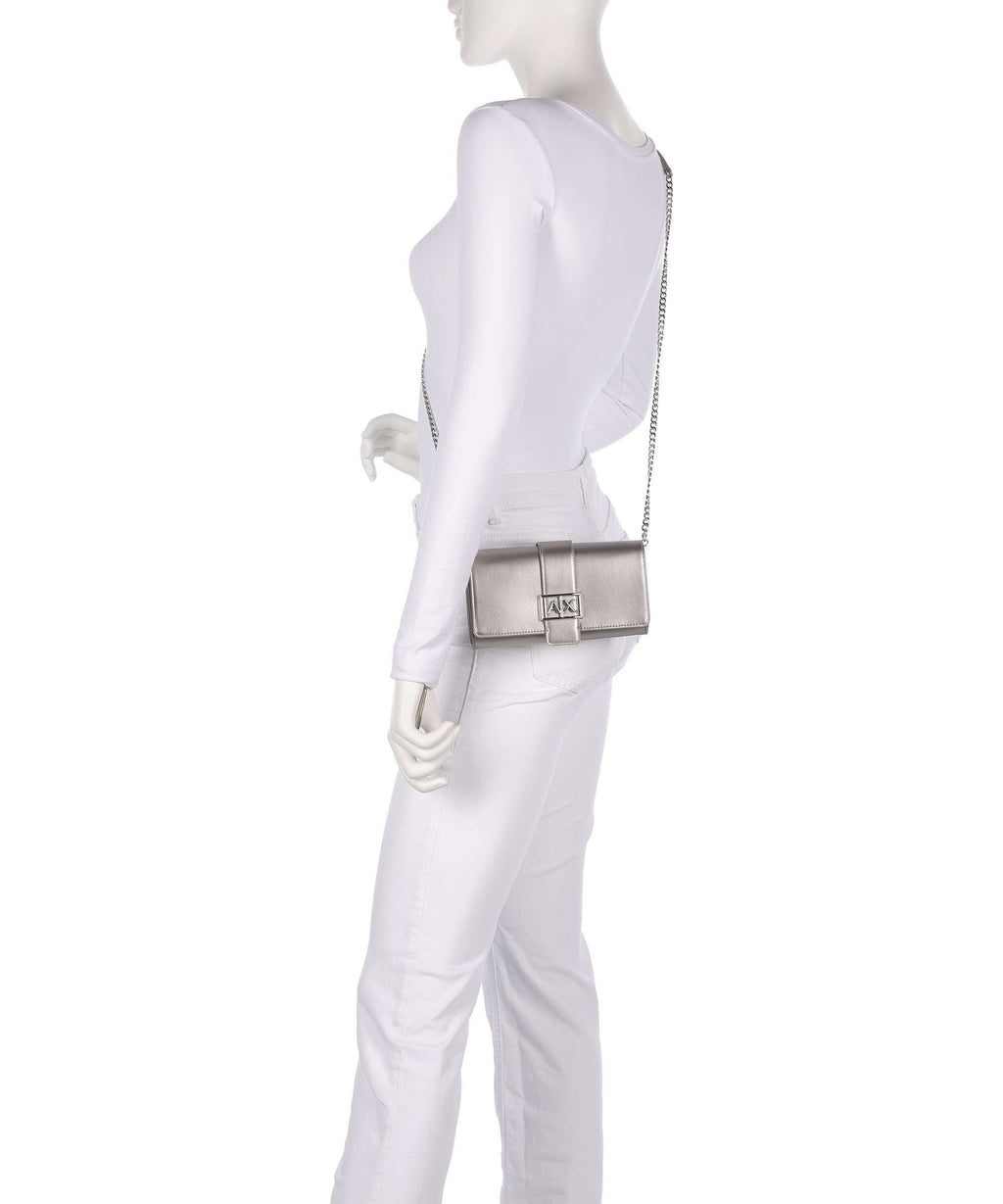 Armani Exchange Jodie Crossbody bag gunmetal