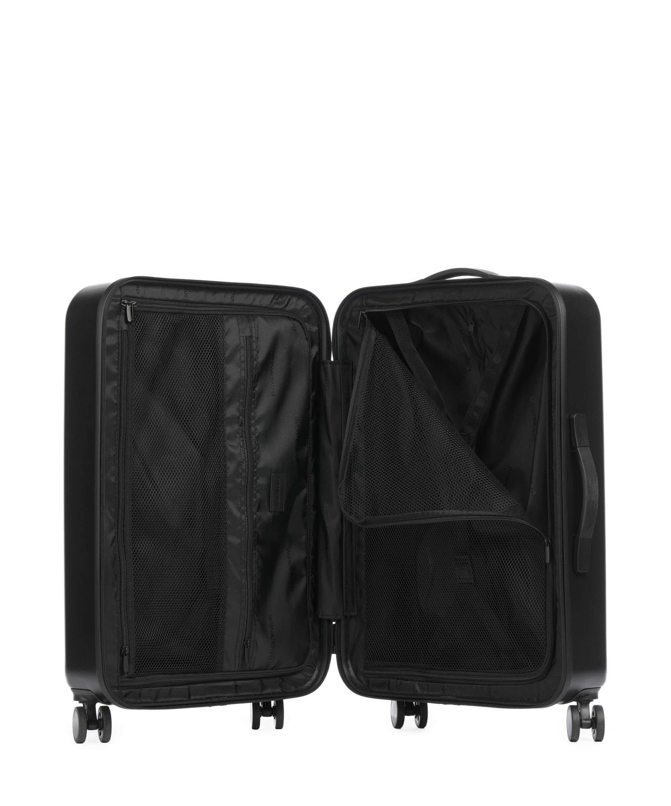 Emporio Armani Business Regenerated Spinner (4 wheels) black beauty