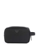 Emporio Armani Saffiano Animation bolsa de higiene black beauty