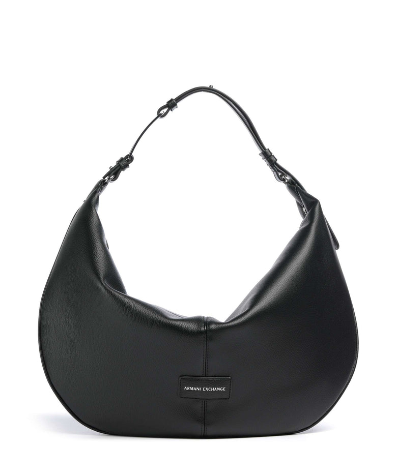 Armani Exchange Polly L Hobo bag black