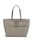 Armani Exchange Susie M bolsa shopper brown bass