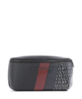 Armani Exchange Dylan Belt bag black/pomegranate/black shiny