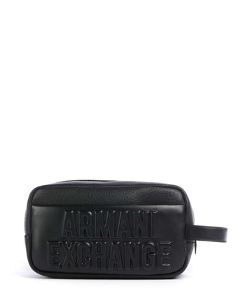 Armani Exchange Gerard bolsa de higiene black