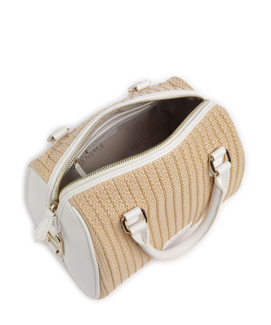 Twinset Grace Handbag paglia/bianco ottico