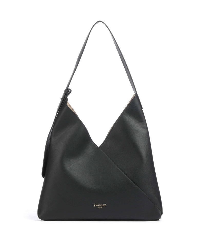 Twinset Forever Hobo bag nero