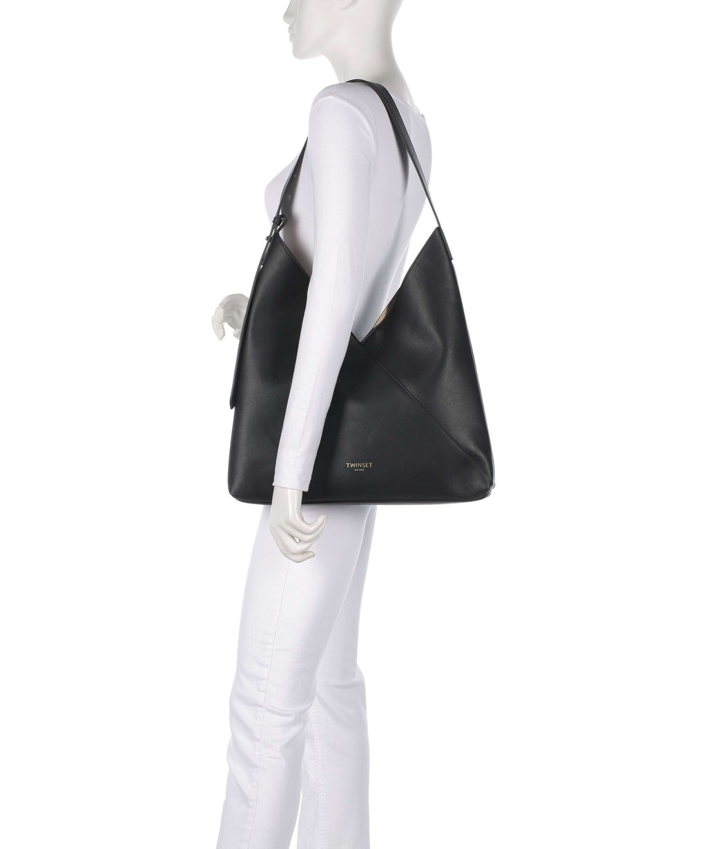 Twinset Forever Hobo bag nero