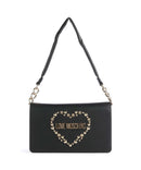 Love Moschino Blossom Of Love Bolsa tiracolo nero