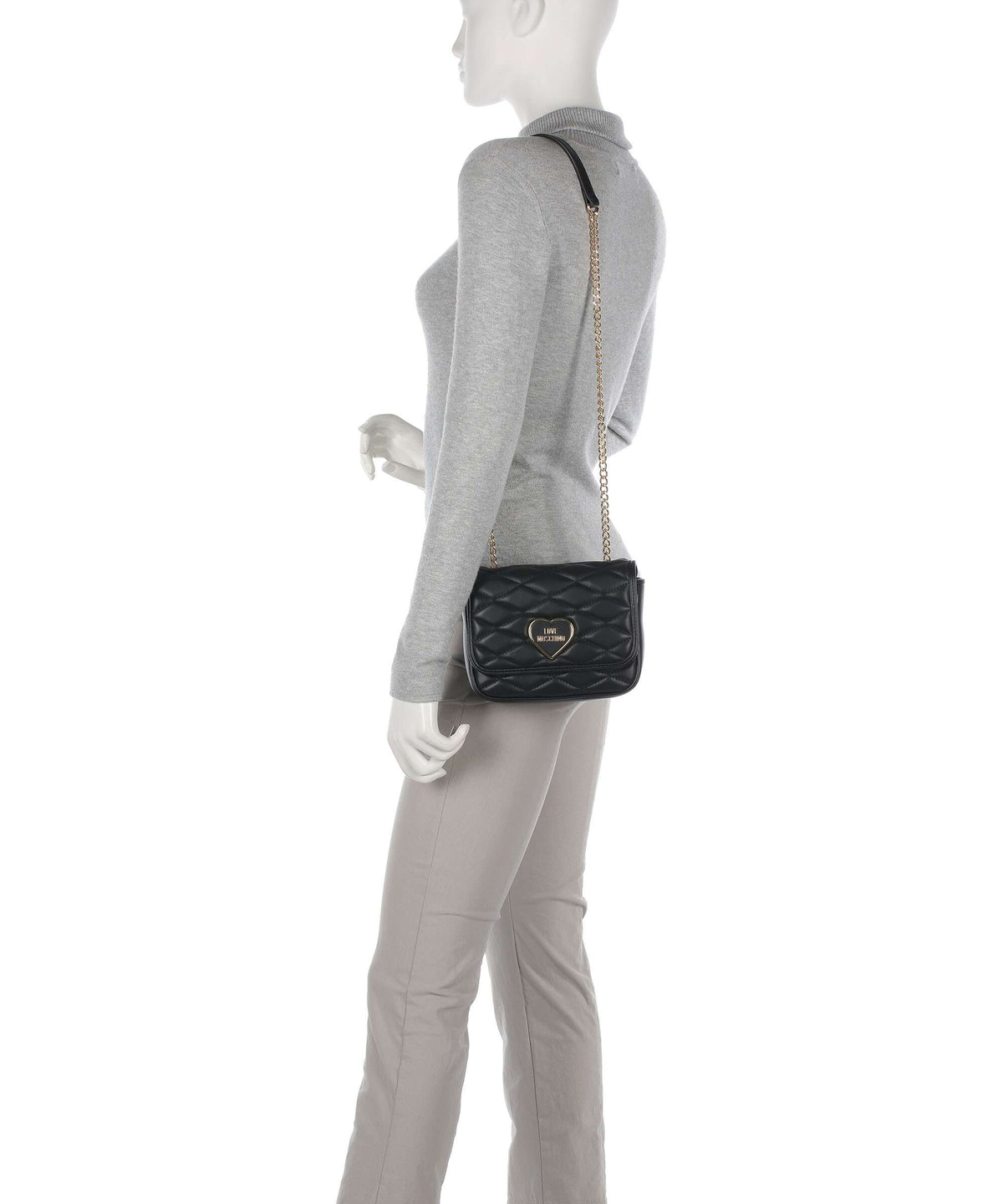 Love Moschino Romantic Crossbody bag nero