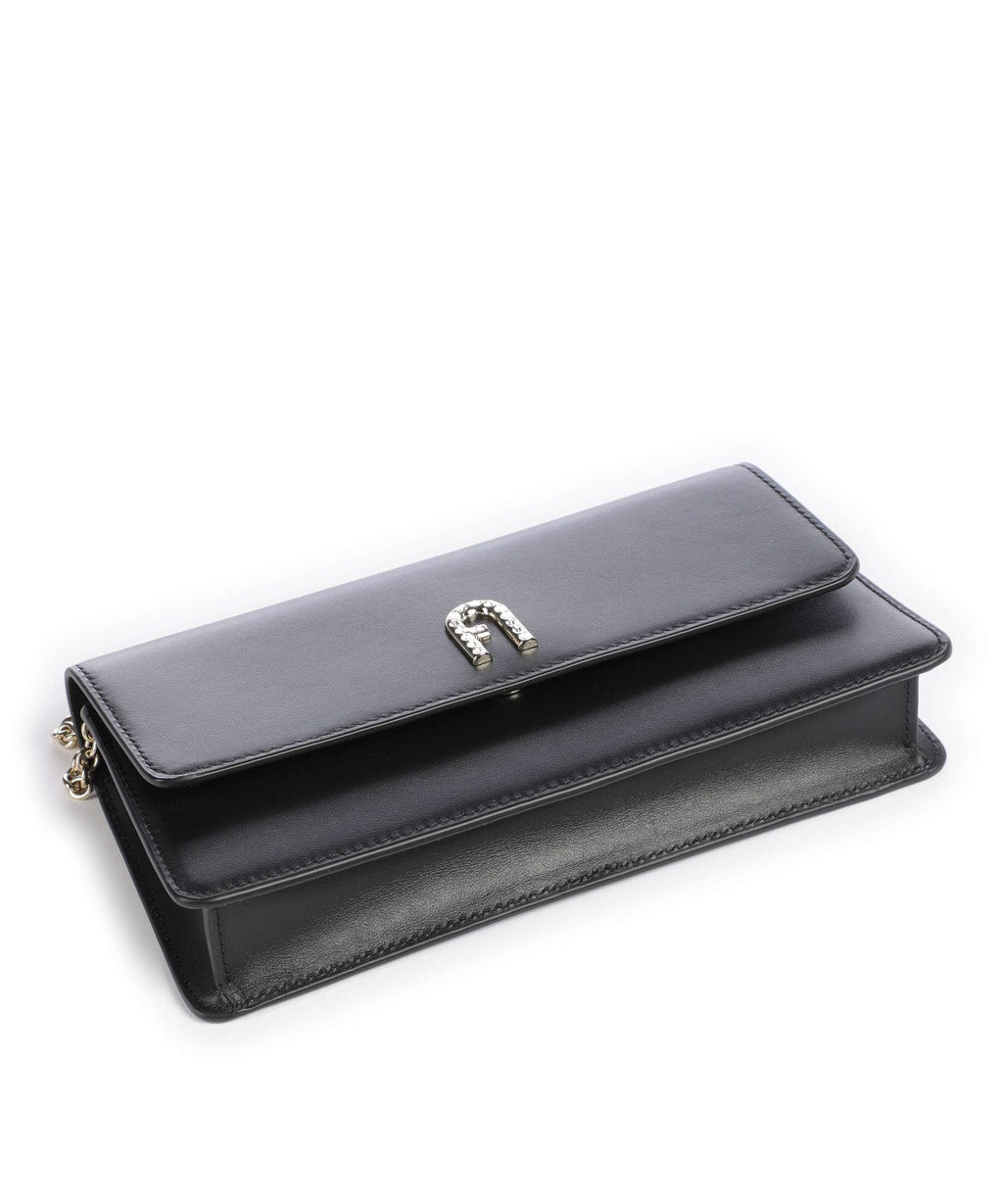 Furla Diamante Mini Crossbody bag nero
