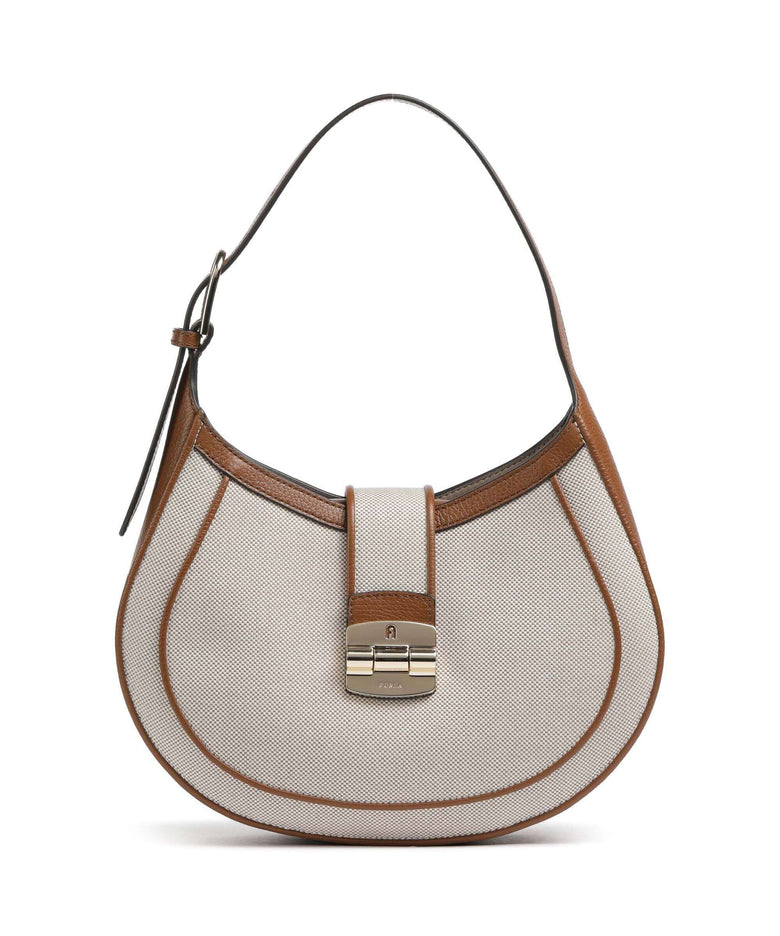 Furla Club 2 M Hobo bag naturale/cognac
