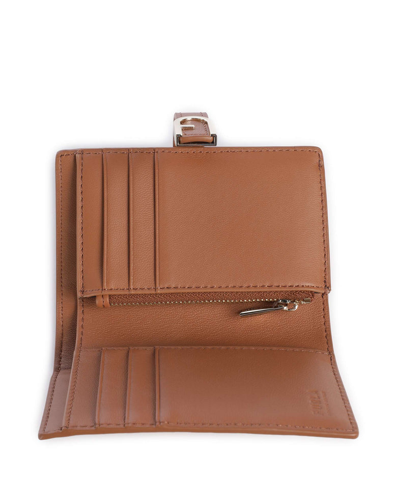 Furla Flow S Wallet brandy
