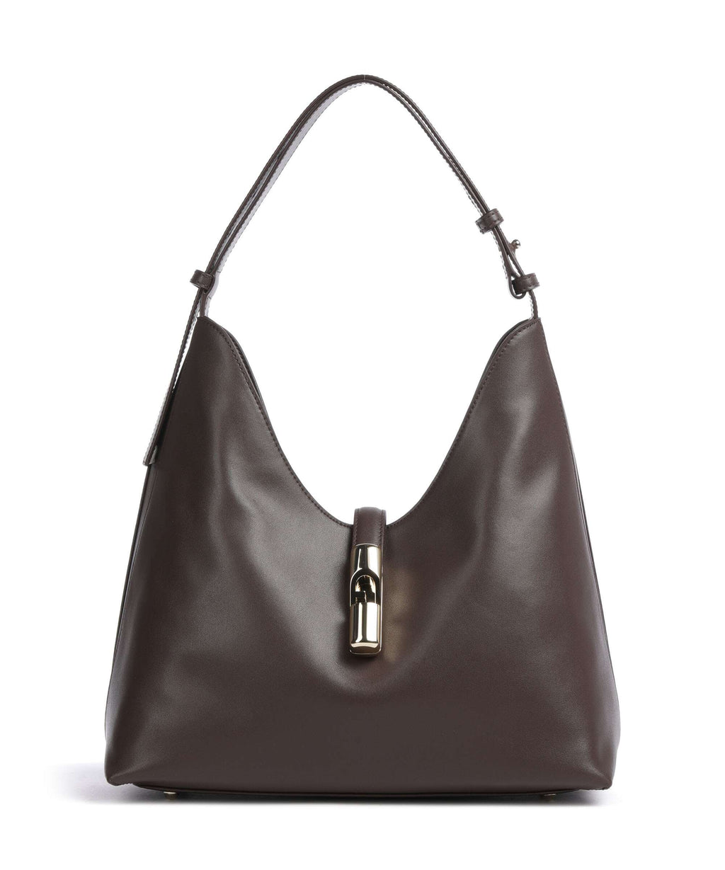 Furla Goccia M Hobo bag cioccolato