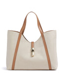 Furla Goccia XL bolsa shopper naturale/brandy