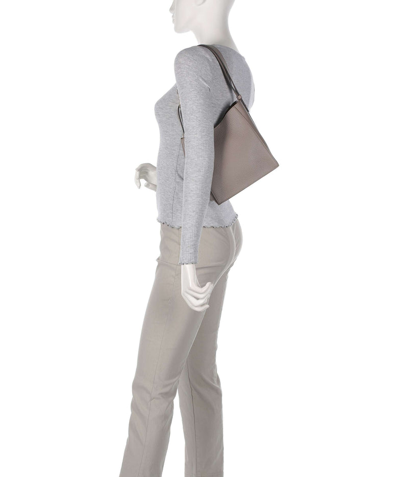 Furla Nuvola Mini Hobo bag stucco gray