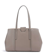 Furla Riva L bolsa shopper stucco gray