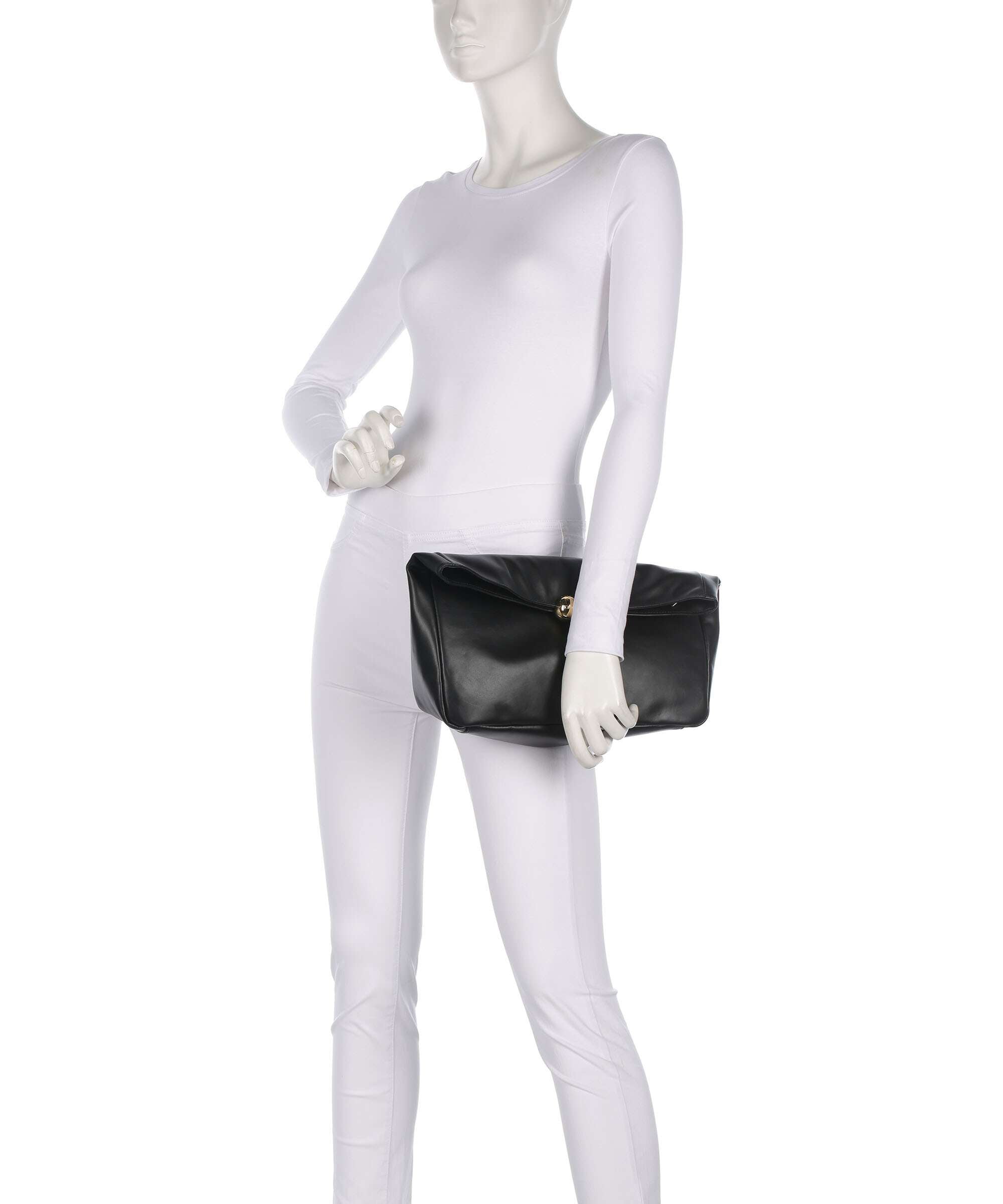 Furla Sfera Soft M Clutch bag nero