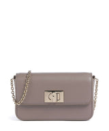 Furla 1927 Mini Bolsa tiracolo stucco gray