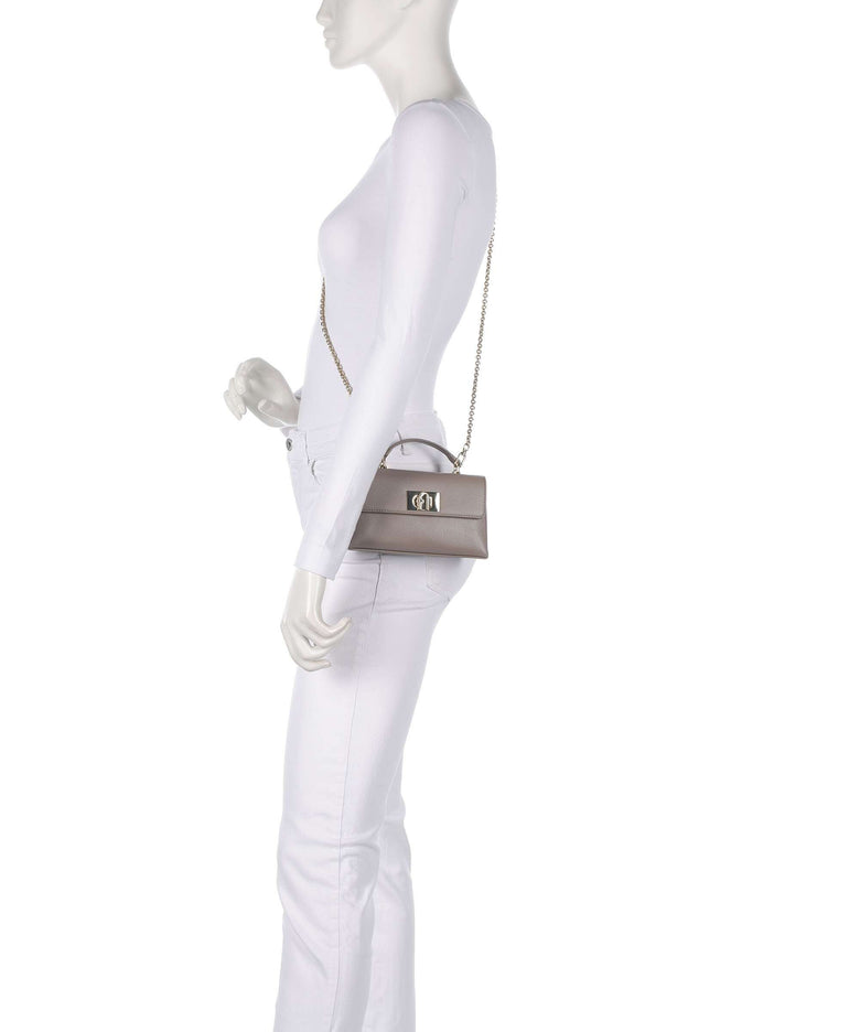 Furla 1927 Mini Crossbody bag stucco gray