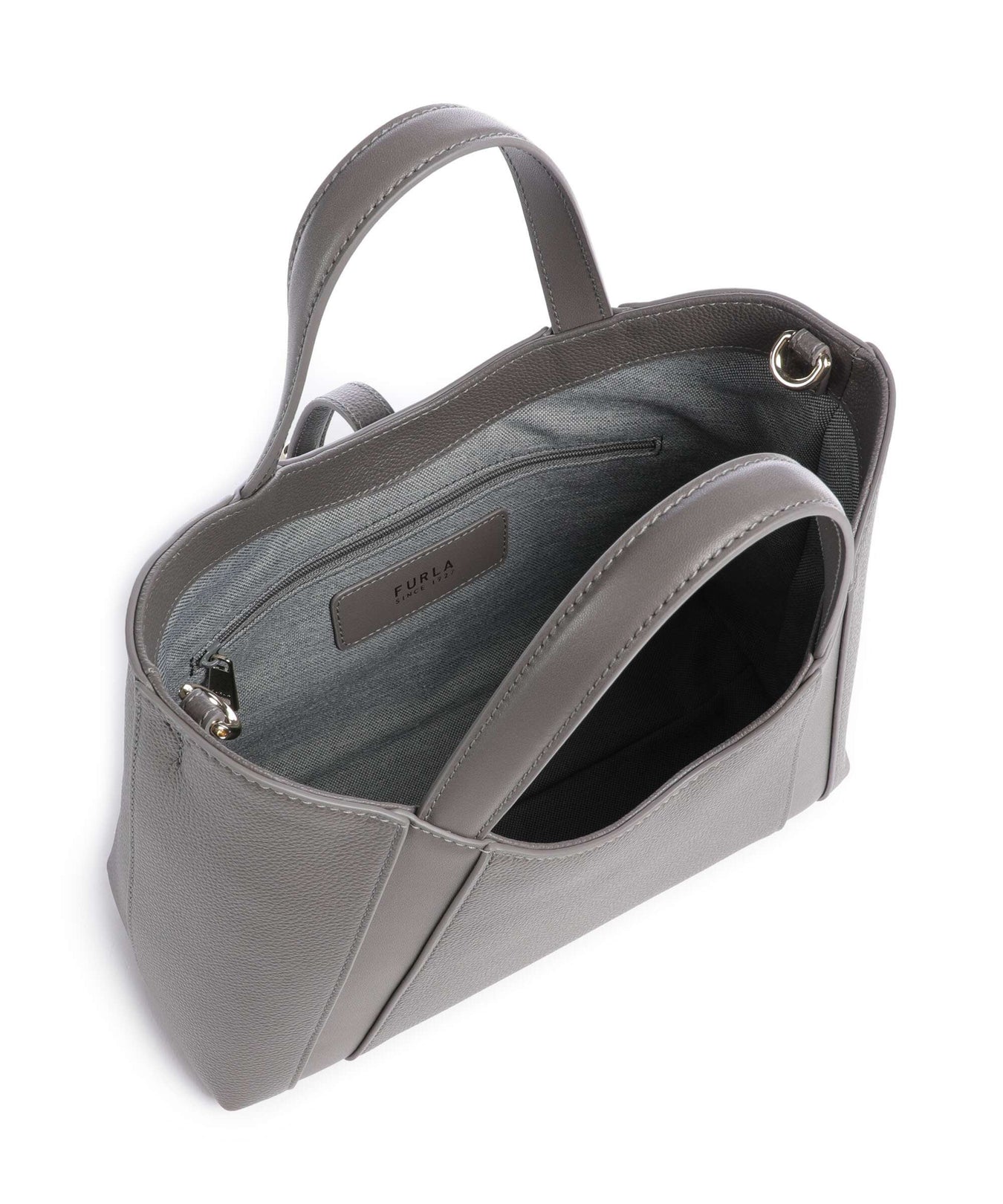 Furla Goccia S Handbag urban gray