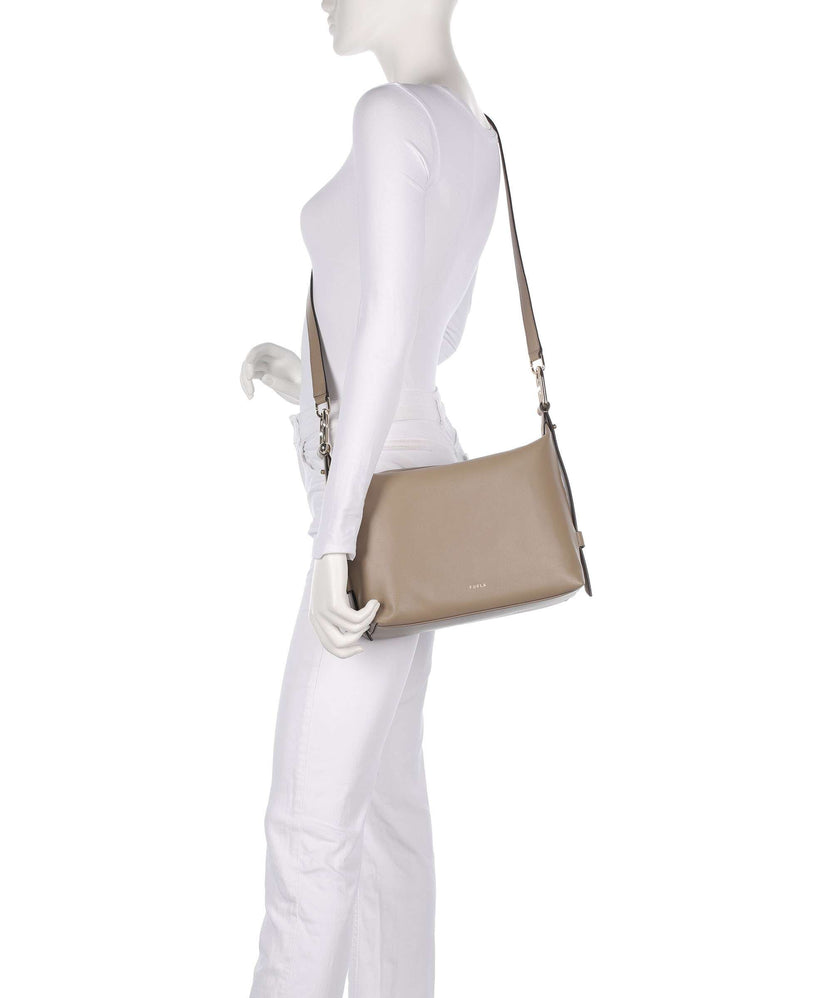 Furla Tonie M Hobo bag greige