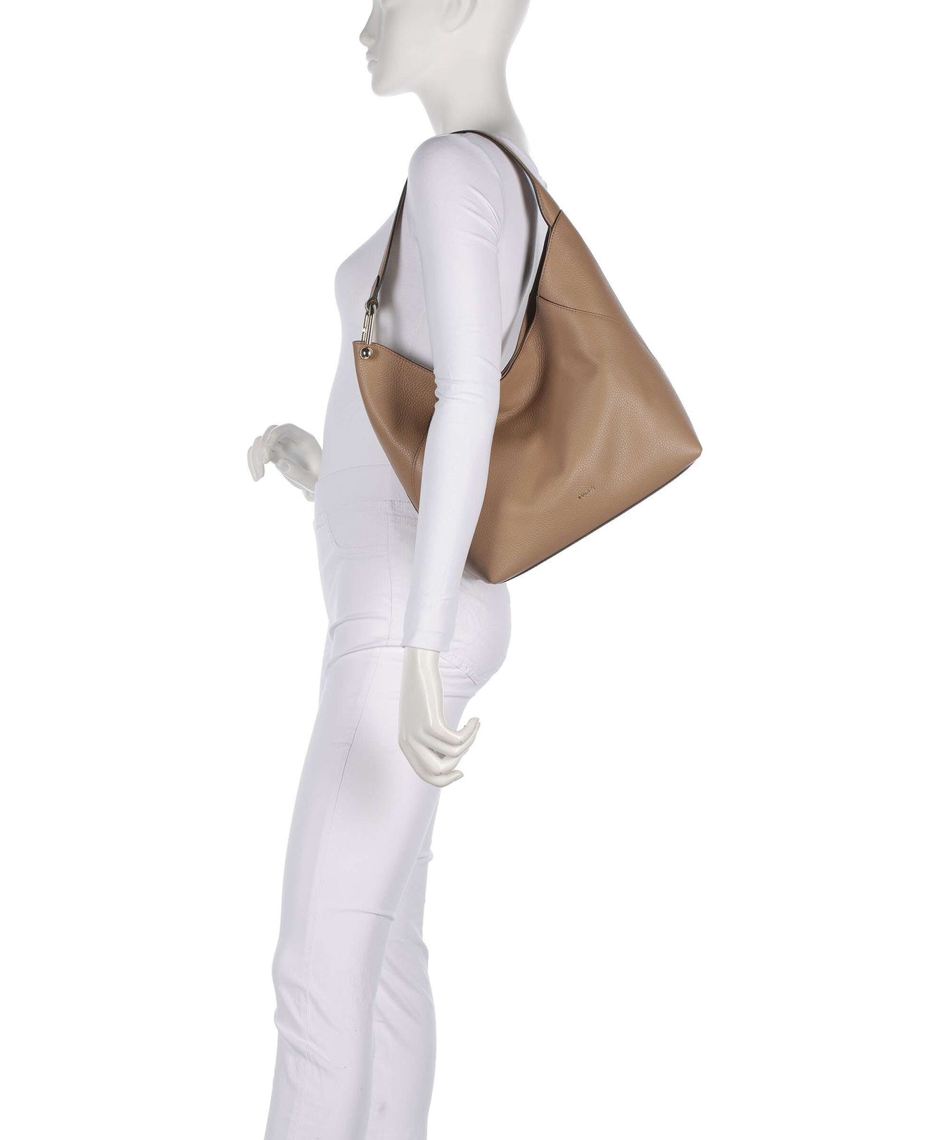 Furla Lara M Hobo bag deserto