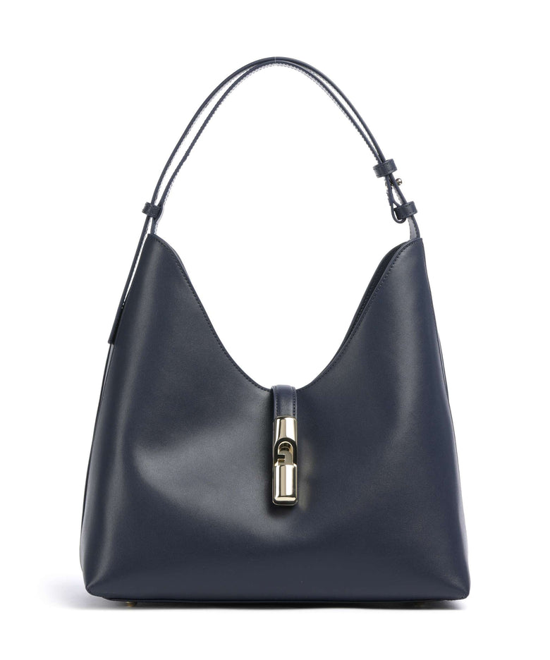 Furla Goccia M Hobo bag ink blue