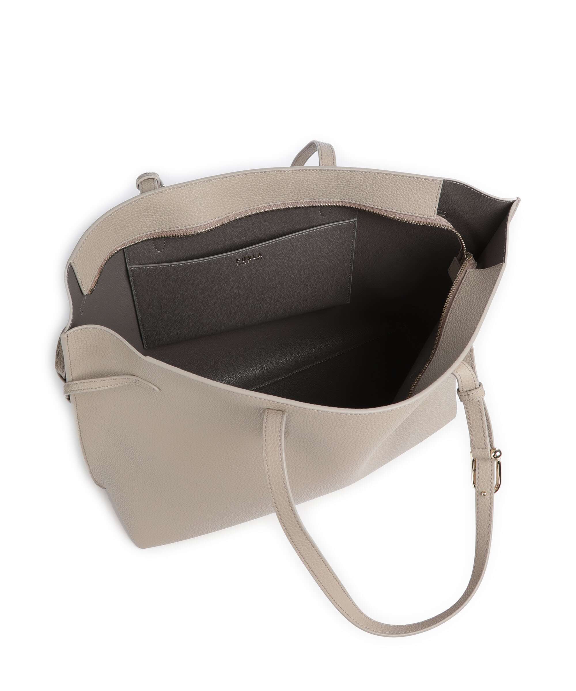 Furla Ava L Tote bag linen/urban gray