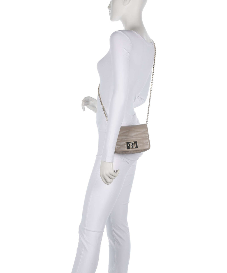 Furla 1927 Mini Soft Crossbody bag linen