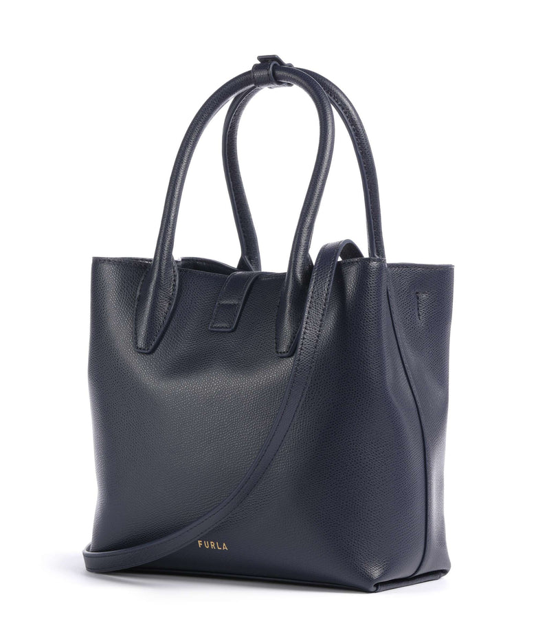 Furla Goccia S Handbag ink blue