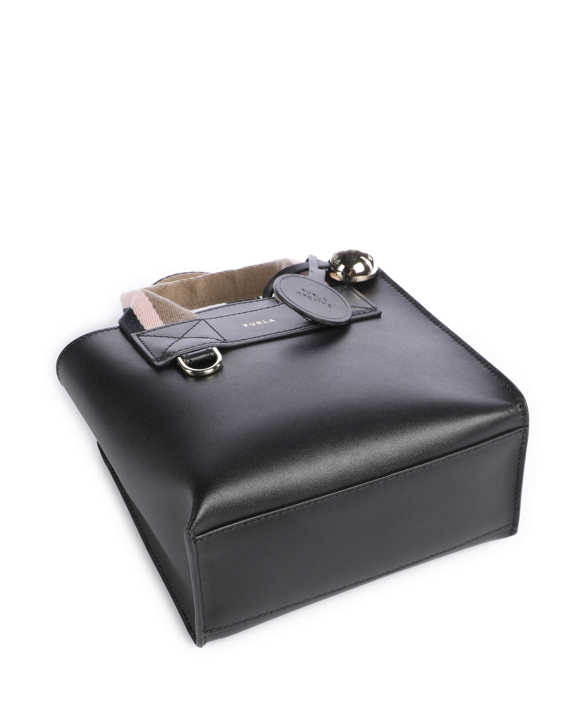 Furla Divide It Mini Handbag toni nero