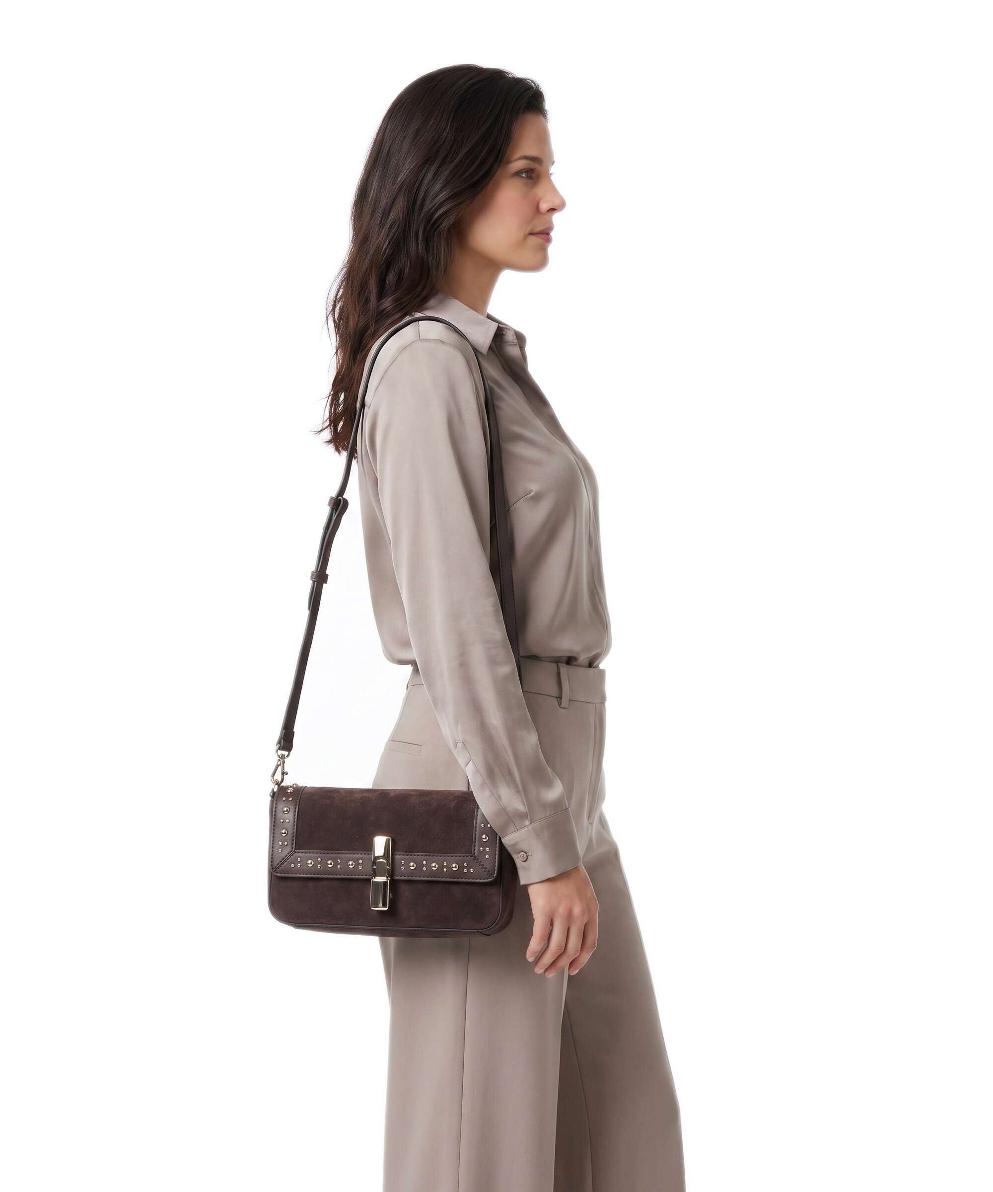 Furla Iride S Crossbody bag toni cioccolato