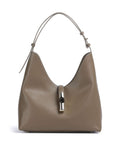 Furla Goccia M Hobo bag muddy gray