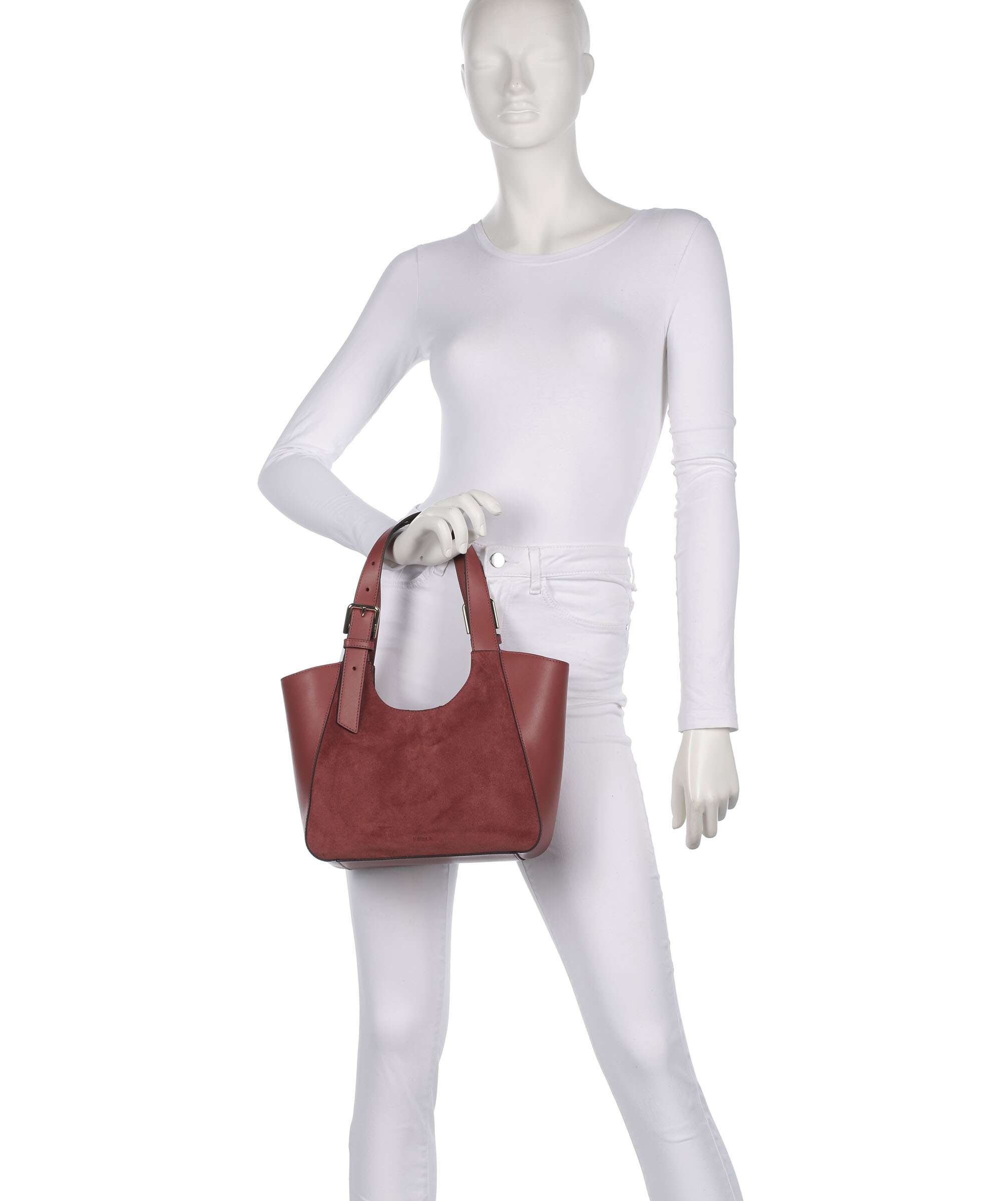 Furla Dora S Hobo bag toni marsala