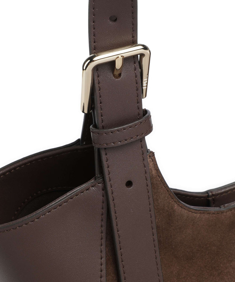 Furla Dora S Hobo bag toni cioccolato