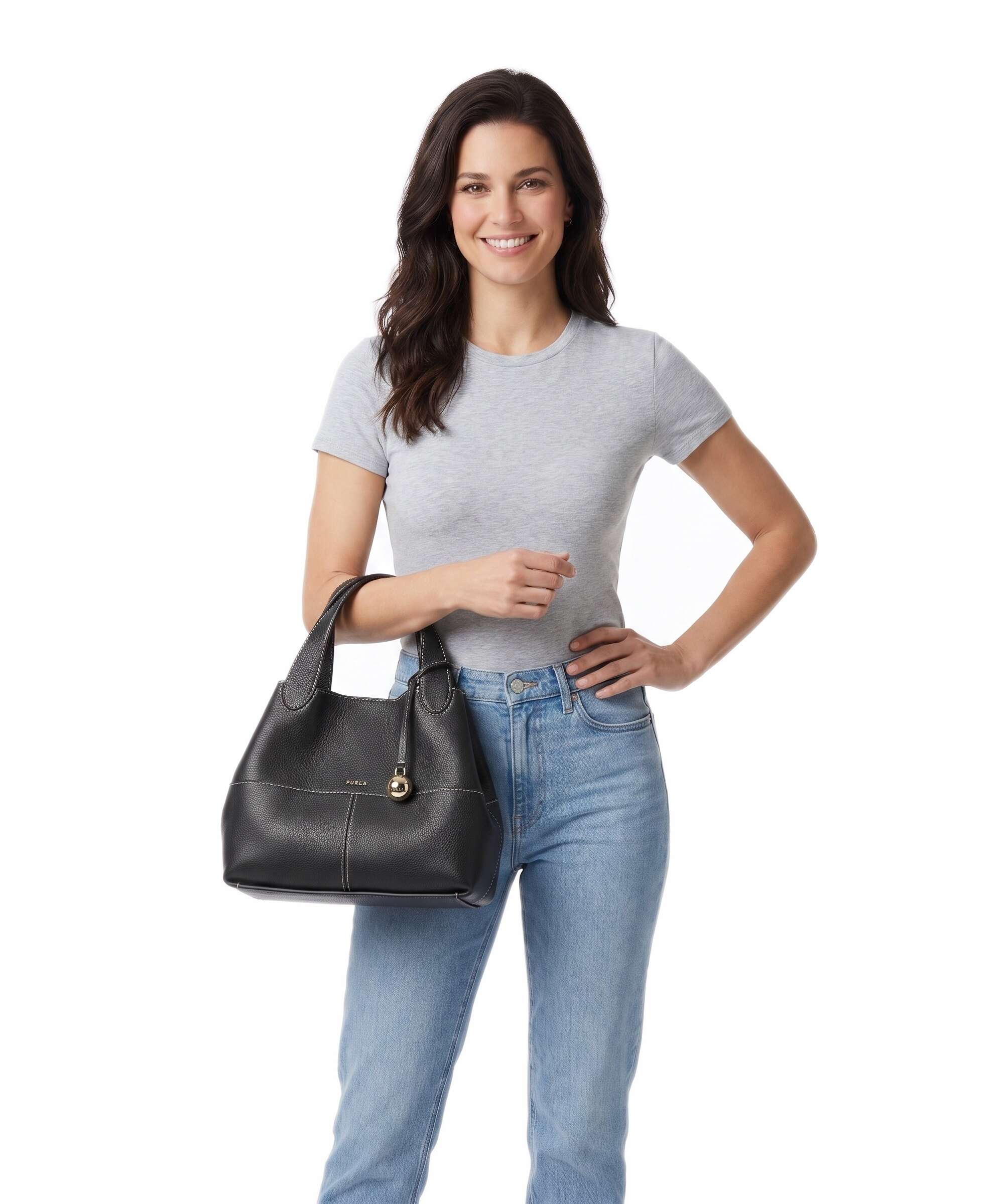 Furla Primrose M Handbag nero