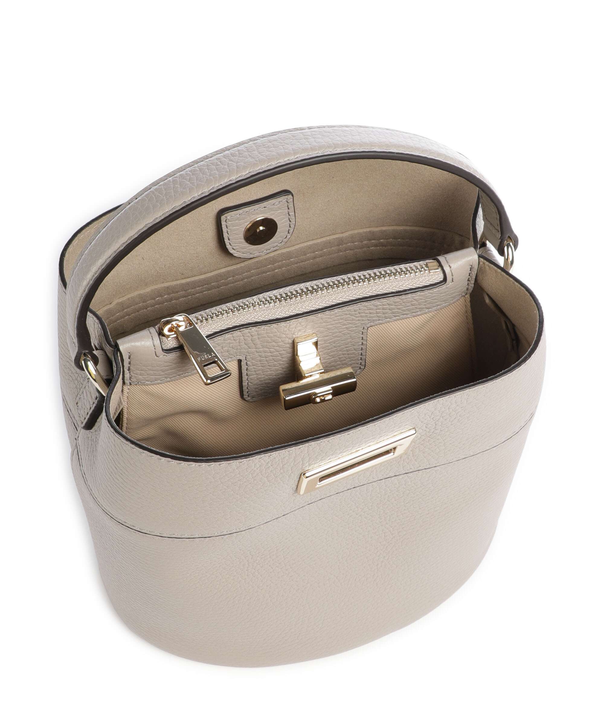 Furla Amelia Mini Bucket bag cachemire gray