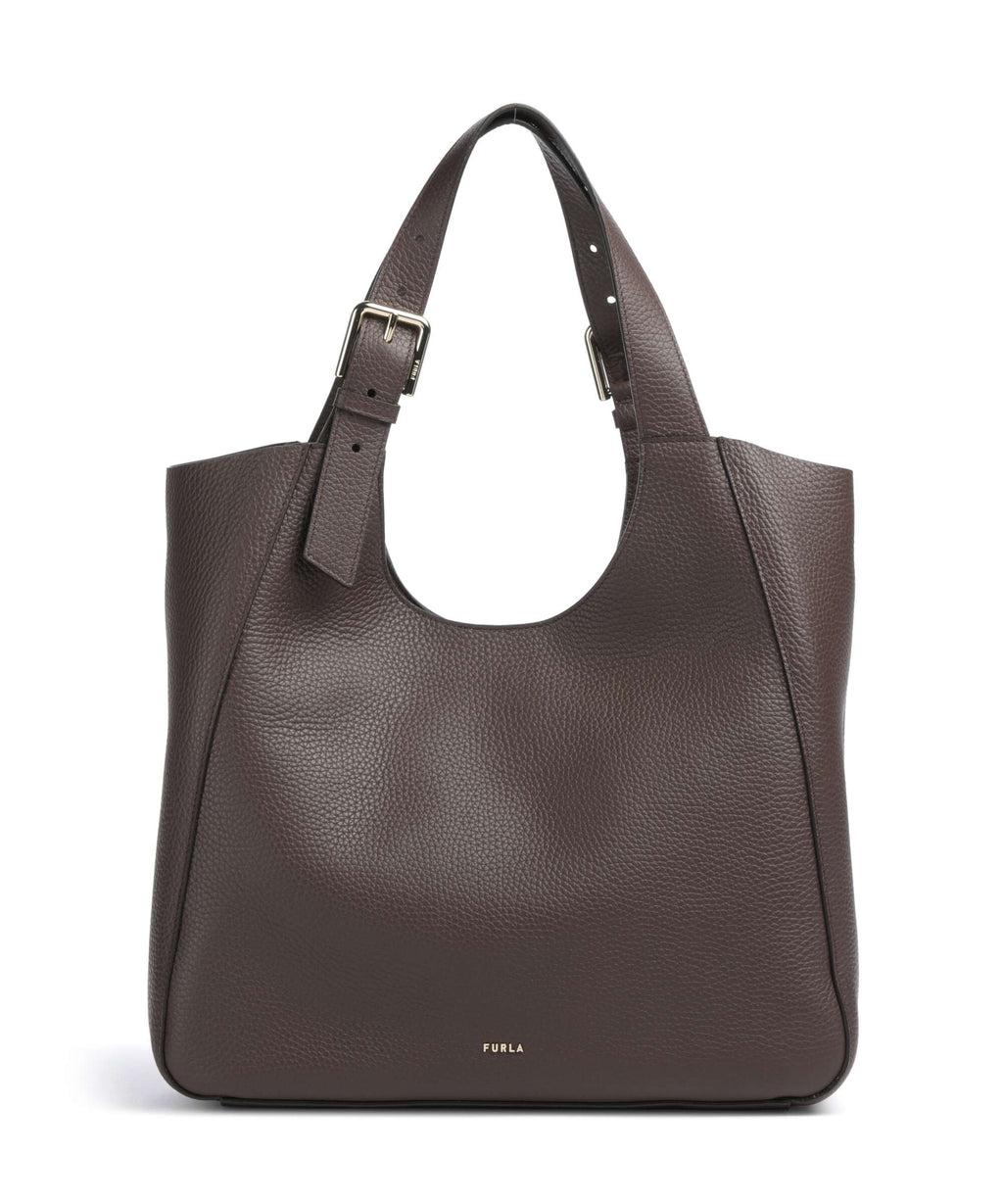 Furla Dora L Tote bag cioccolato