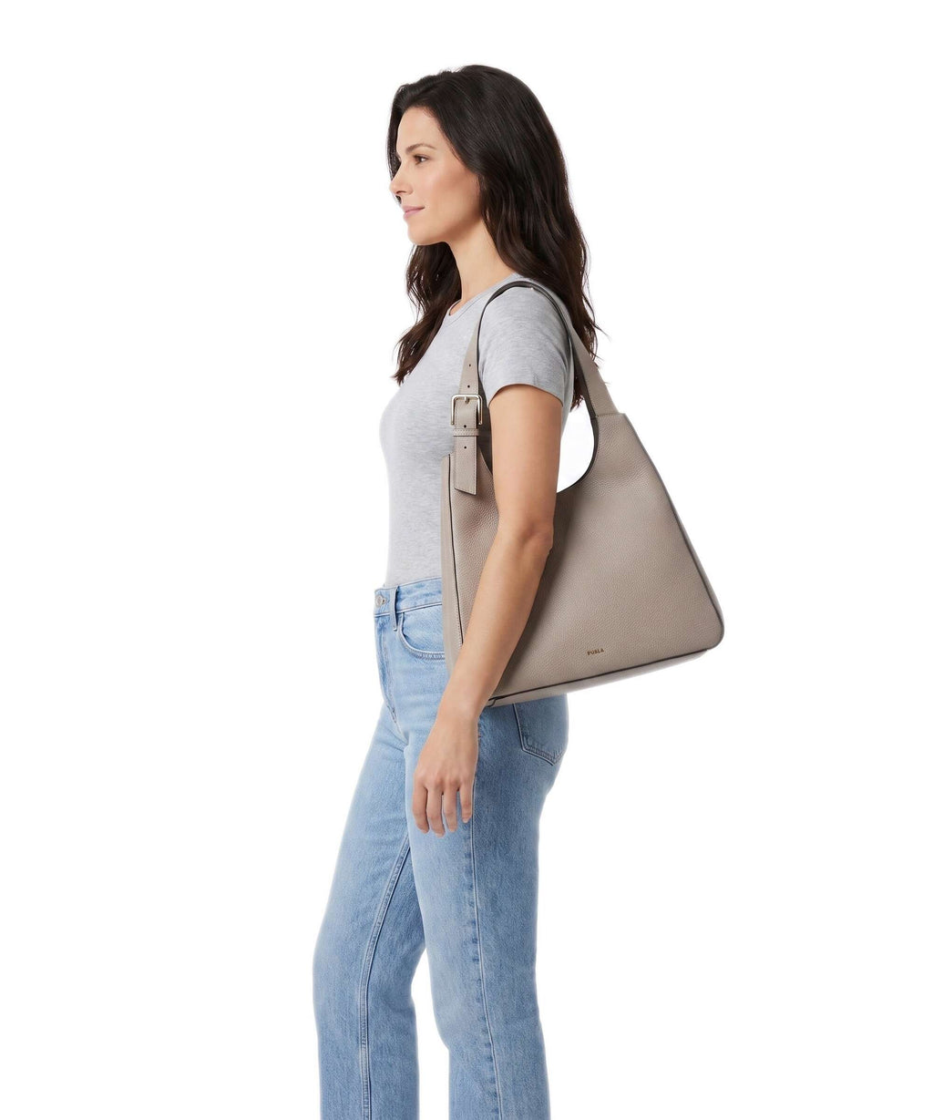 Furla Dora L Tote bag cachemire gray