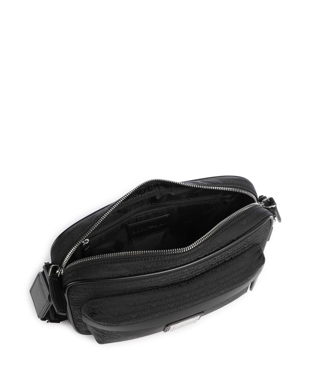 Emporio Armani Monogram Crossbody bag black beauty