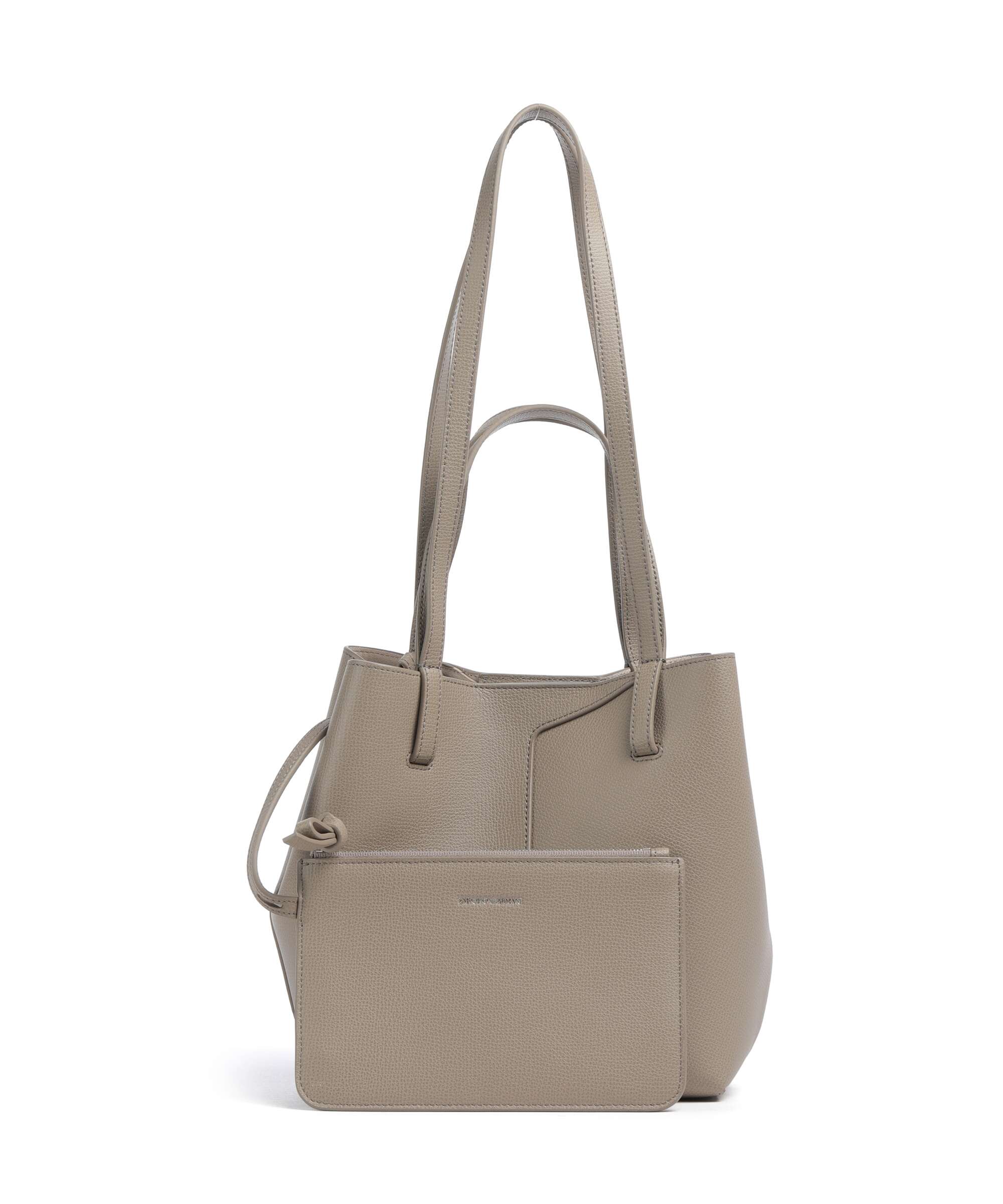 Emporio Armani 24/7 S Tote bag creta