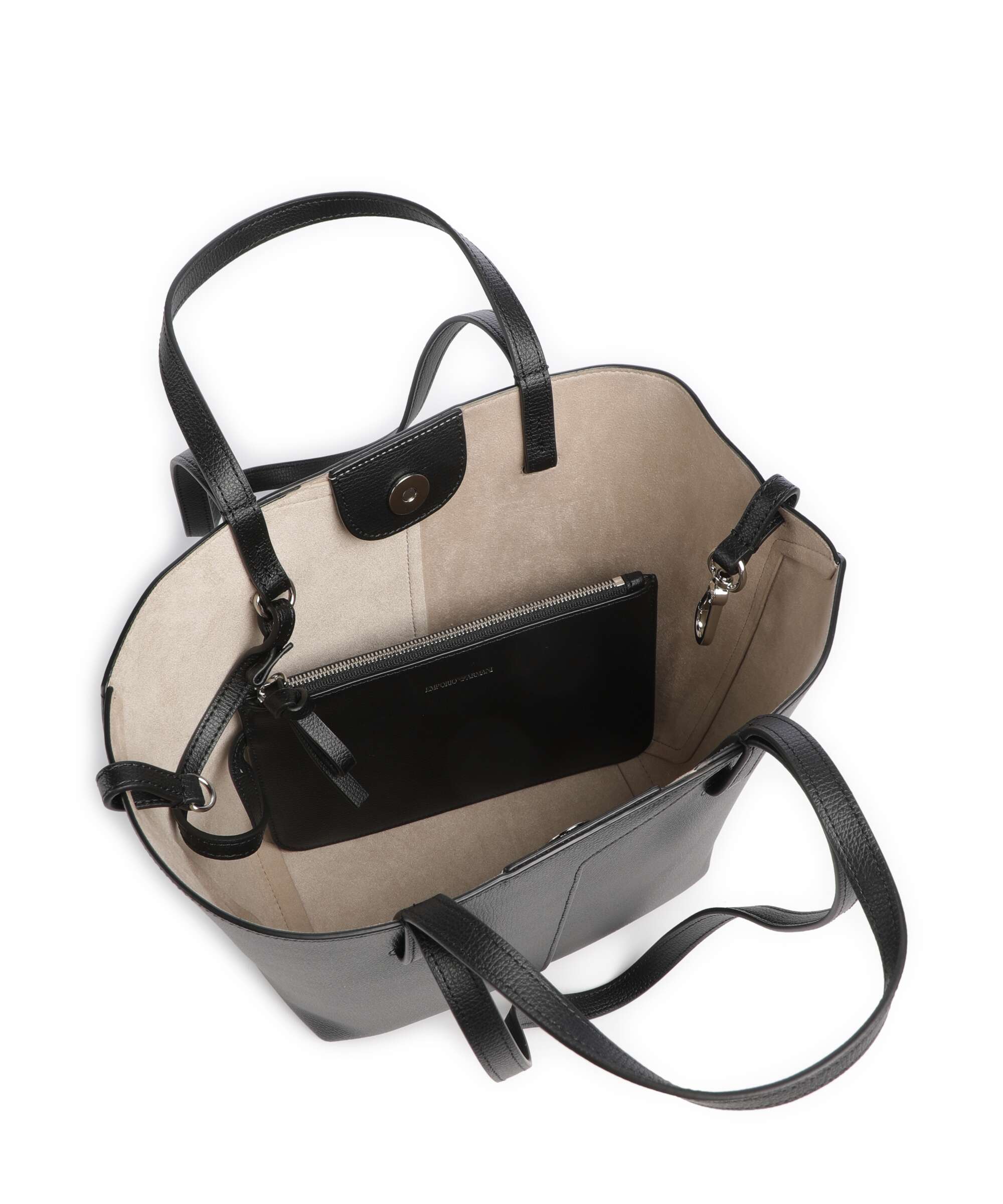 Emporio Armani 24/7 S Tote bag nero