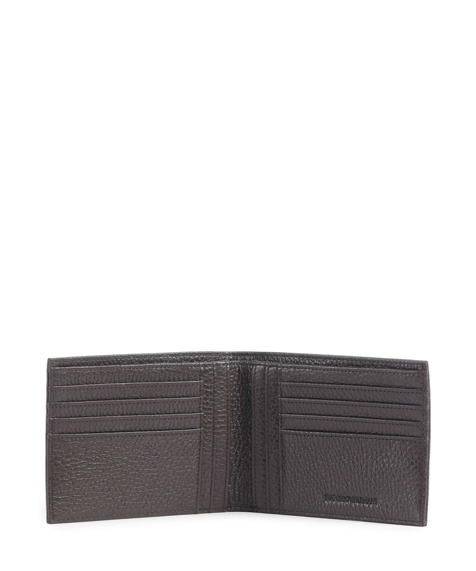 Emporio Armani Business Regenerated Giftset Wallet black coffee