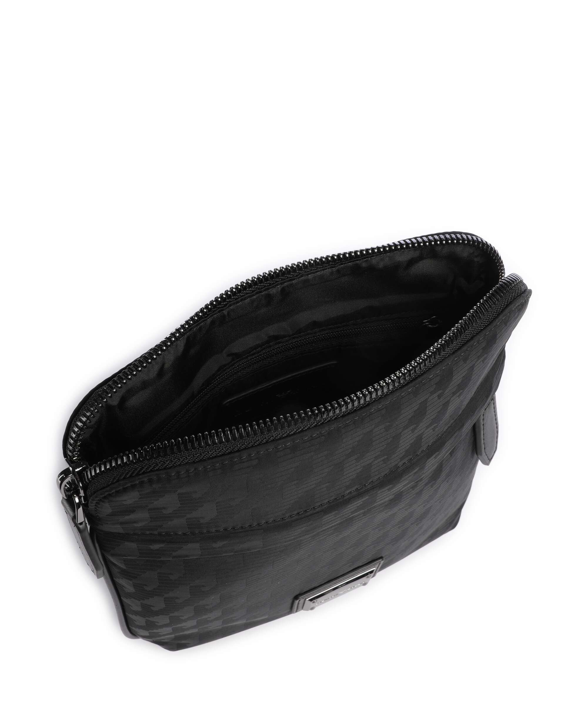 Emporio Armani Eagle All Over Crossbody bag black beauty